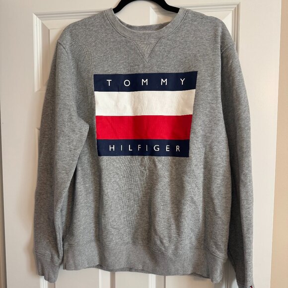 Unisex Tommy Hilfiger Sweatshirt L - Picture 1 of 2